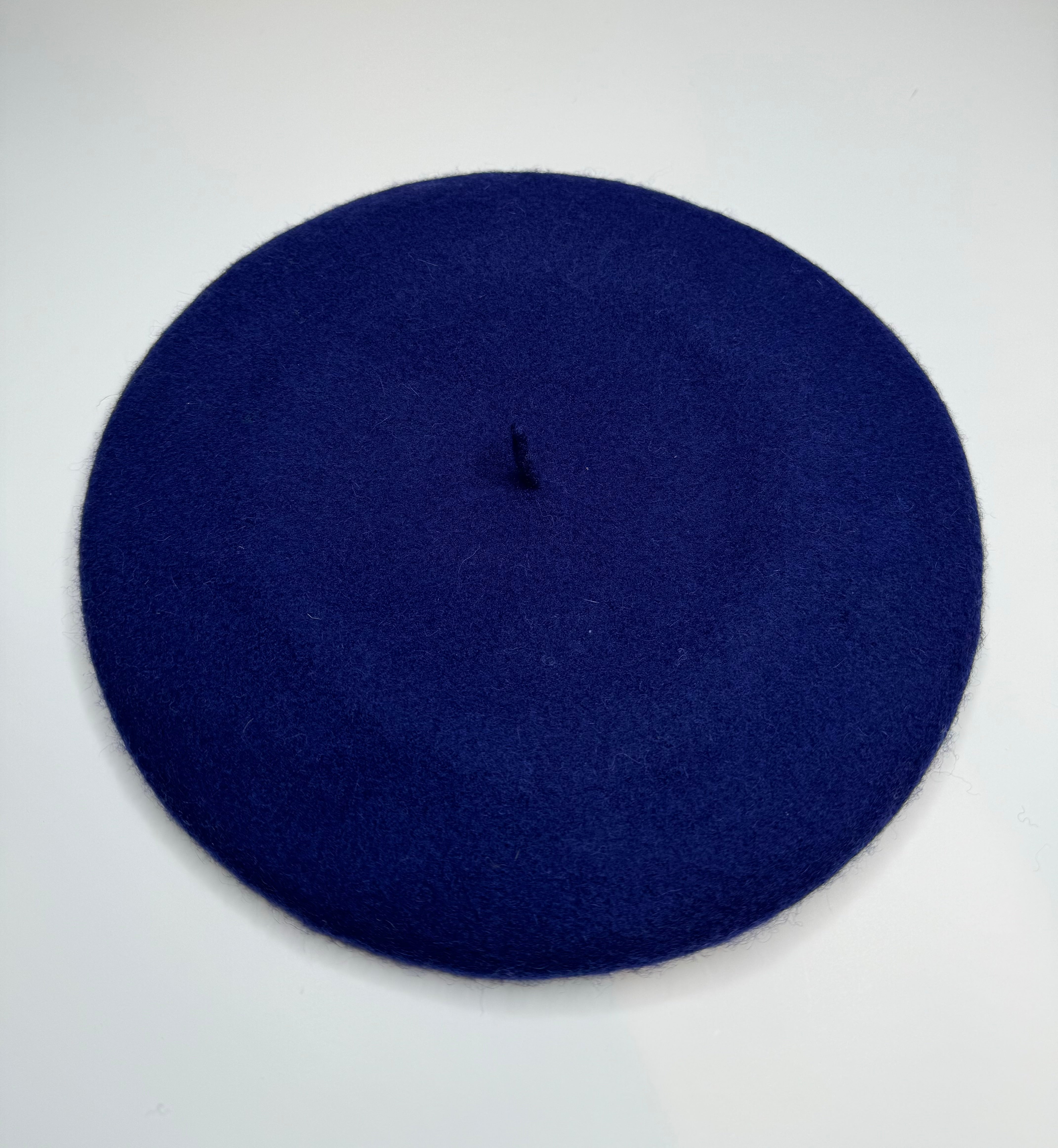 Navy blue beret