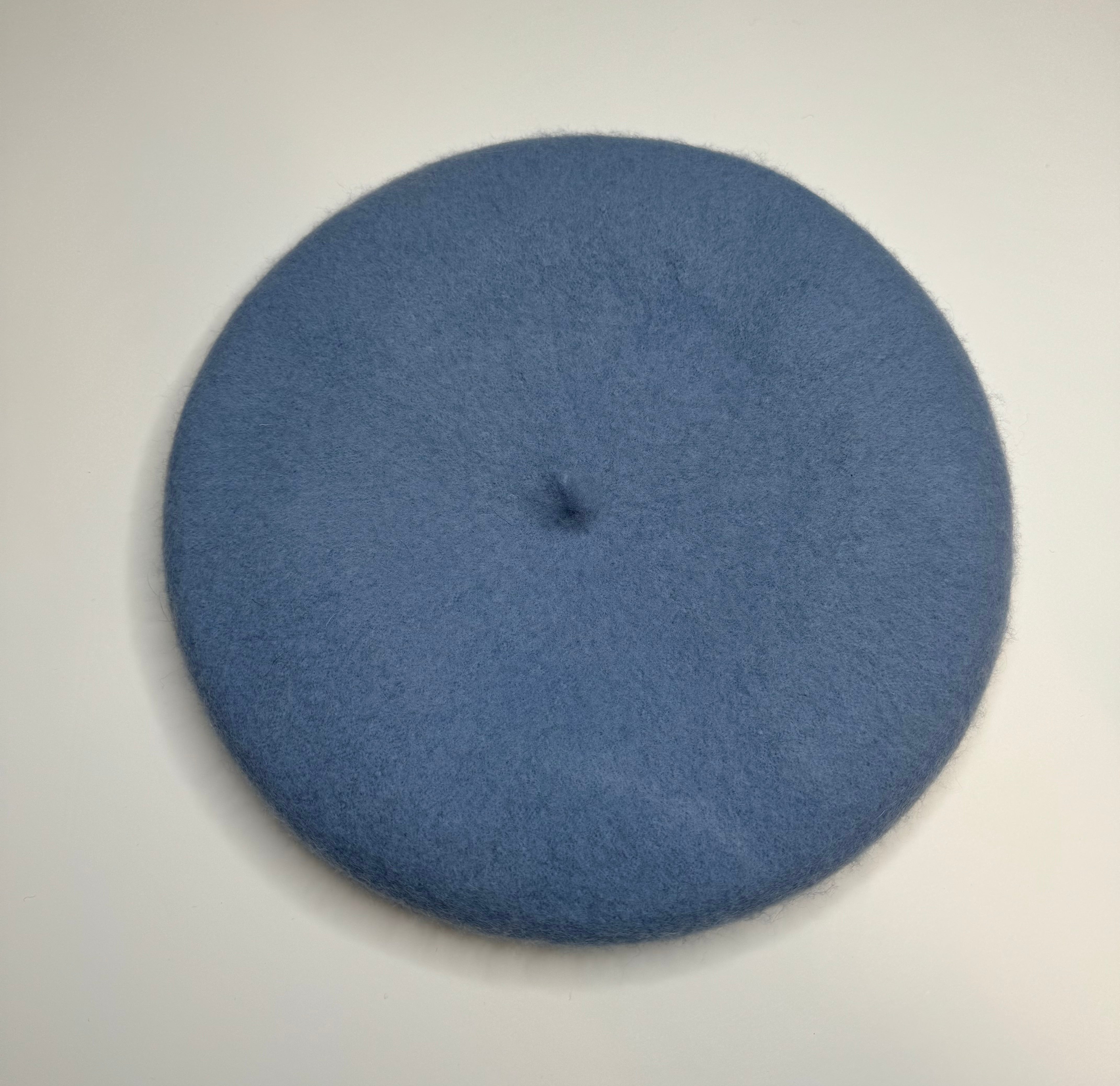Baby blue beret